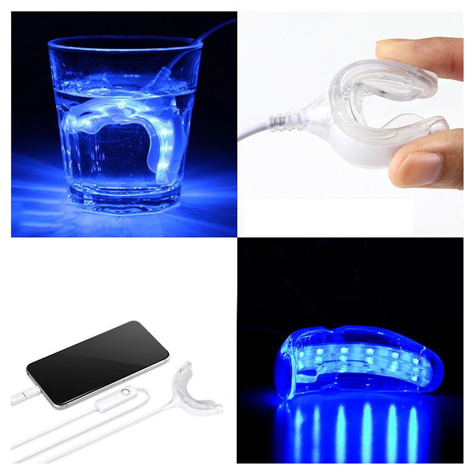 Portable Teeth Whitening LED Light Kit with Central Control Cable