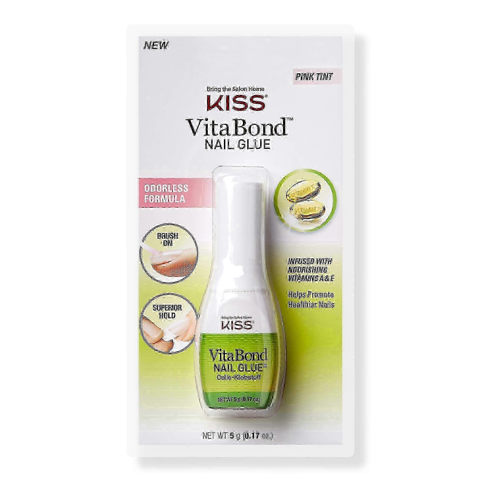 Kiss Vitabond Nail Glue, 0.17 Oz