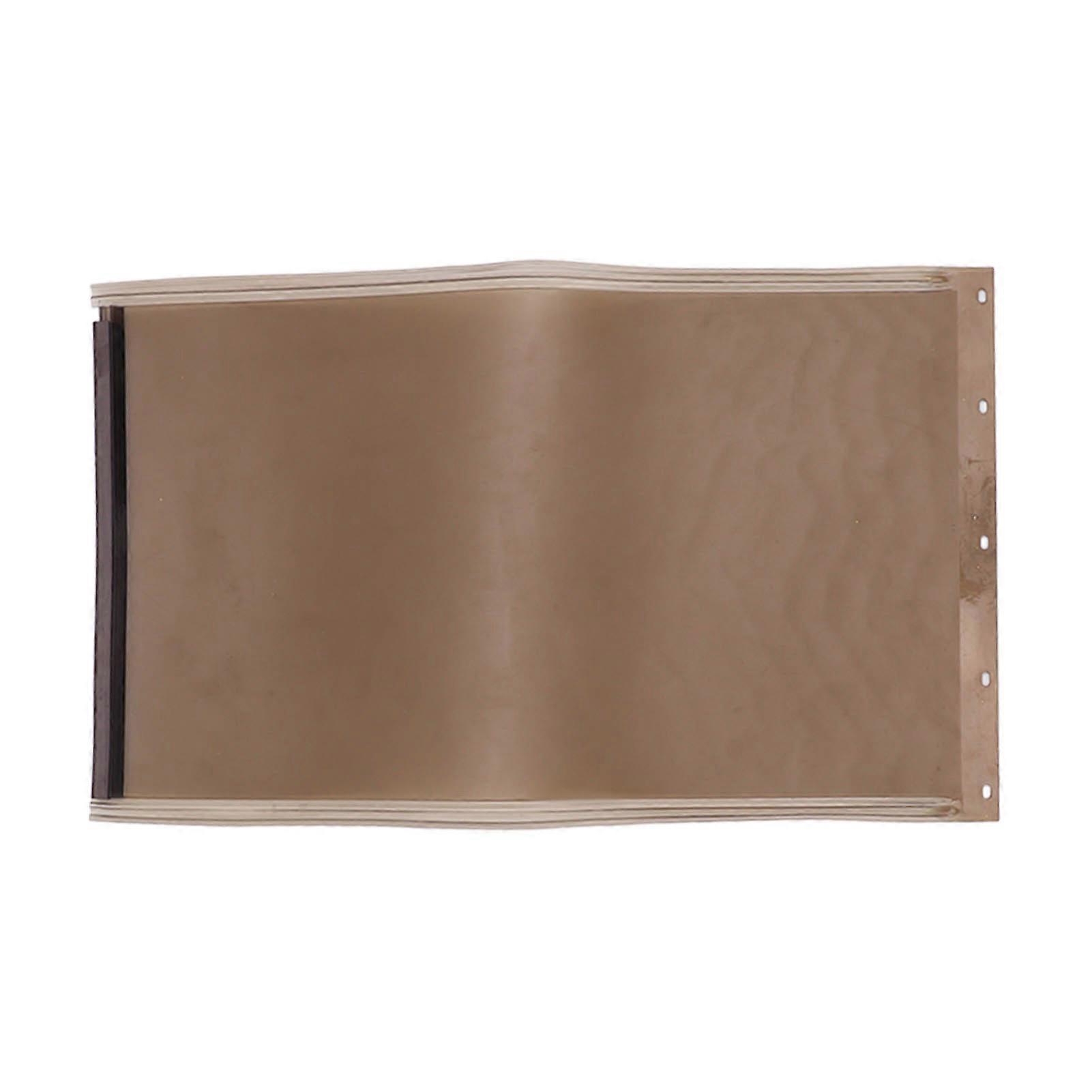 Shockproof TPU Dog Flap Replacement for Aluminum and Plastic Cat Flap, Size L: 25.6 x 42.5cm.
