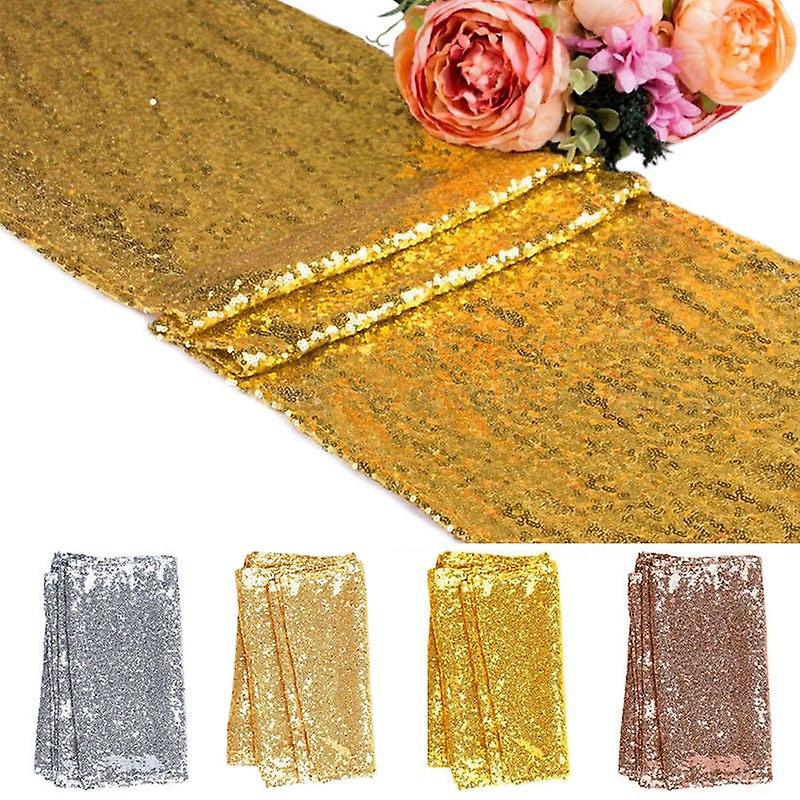 30X180cm Colorful Sequin Table Runner For Party Tablecloth Weddings Table Cloth Table Cover Decoration Tables Runners