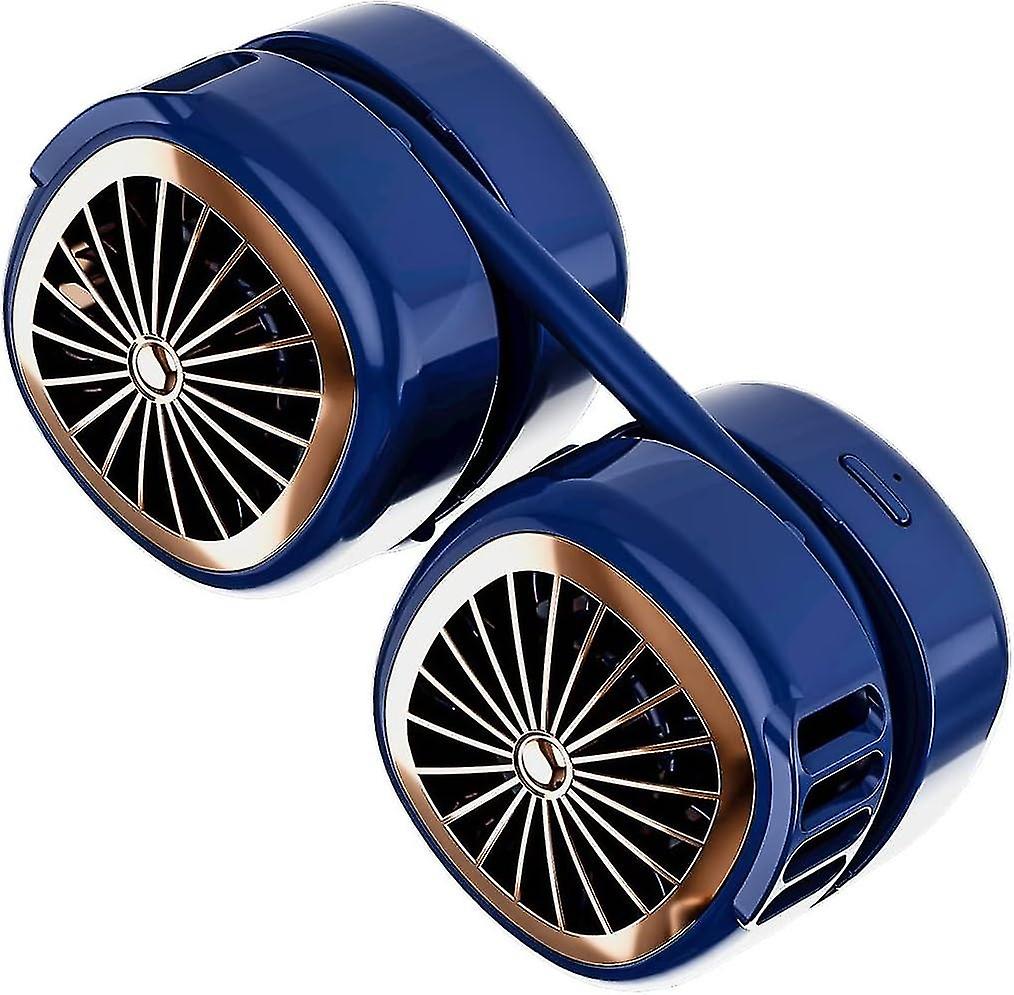 Ventilatore da collo tascabile pieghevole Ventilatore da collo all'aperto Ventilatore pieghevole muto Ventilatore pieghevole Super leggero Ventilatore silenzioso per uomo e