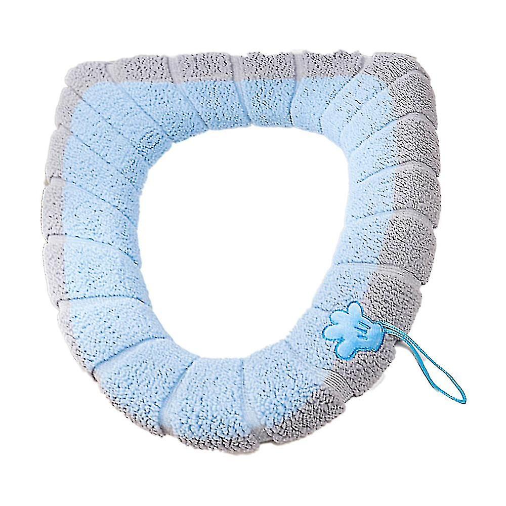 Thickened Stretchable Washable For All Oval Toilet Seats