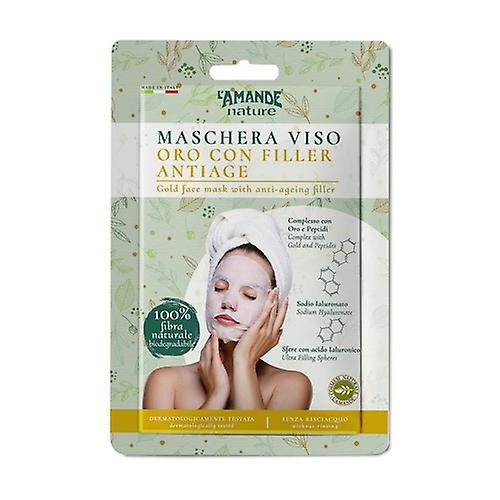Gold face mask with anti-aging filler 1 unit