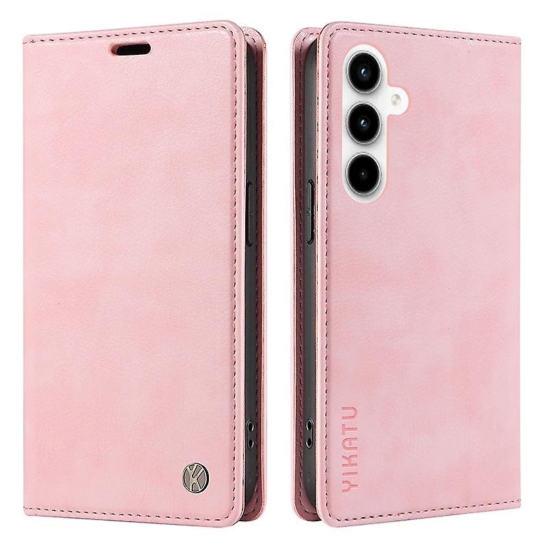 Yikatu Yk-006 Compatible with Samsung Galaxy A35 5G Cell Phone Case Drop Resistant Pu Leather+Tpu Wa