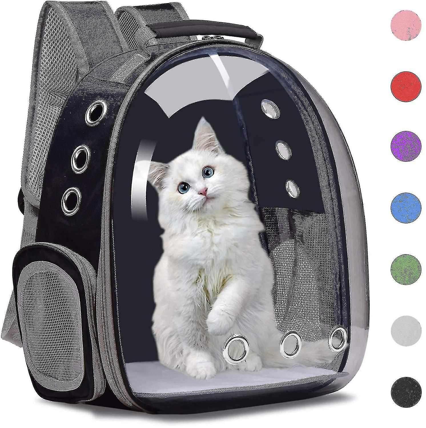 حقيبة ظهر صغيرة للكلاب والقط حقيبة فقاعة