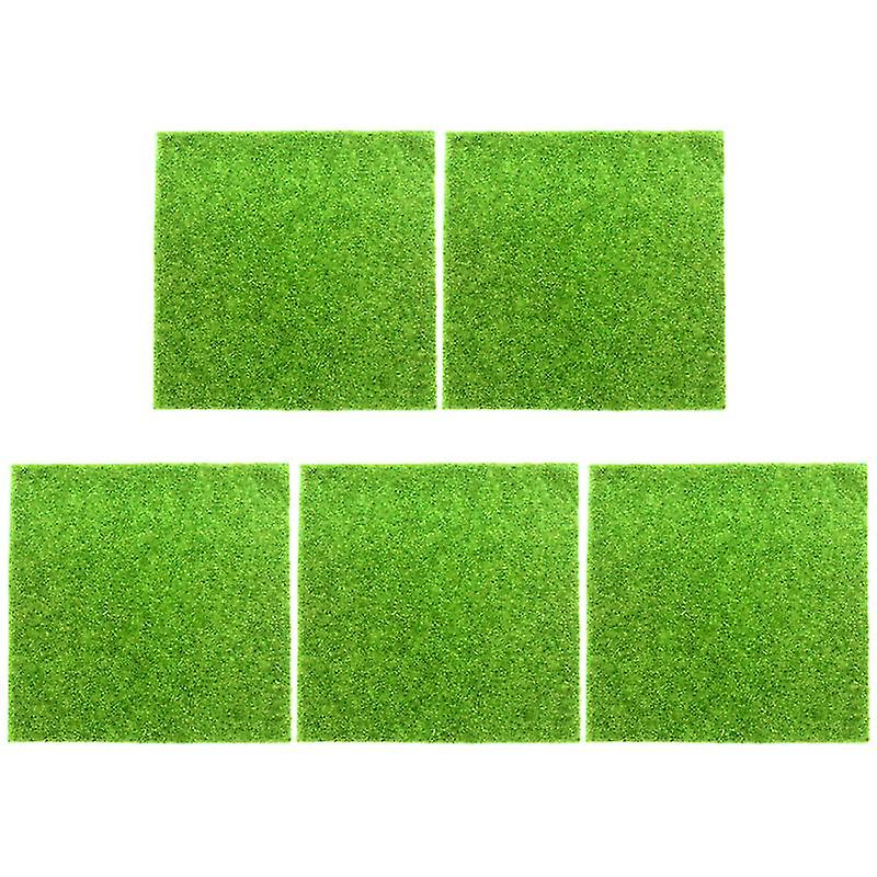 5pcs Artificial Grass Lawn