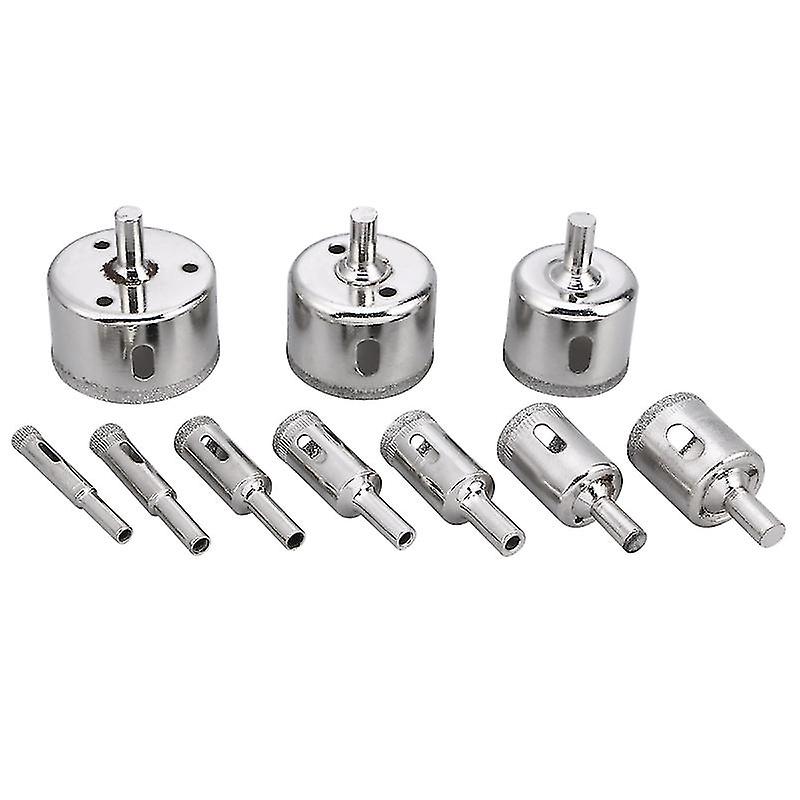 10pcs Hole Saws For Glass