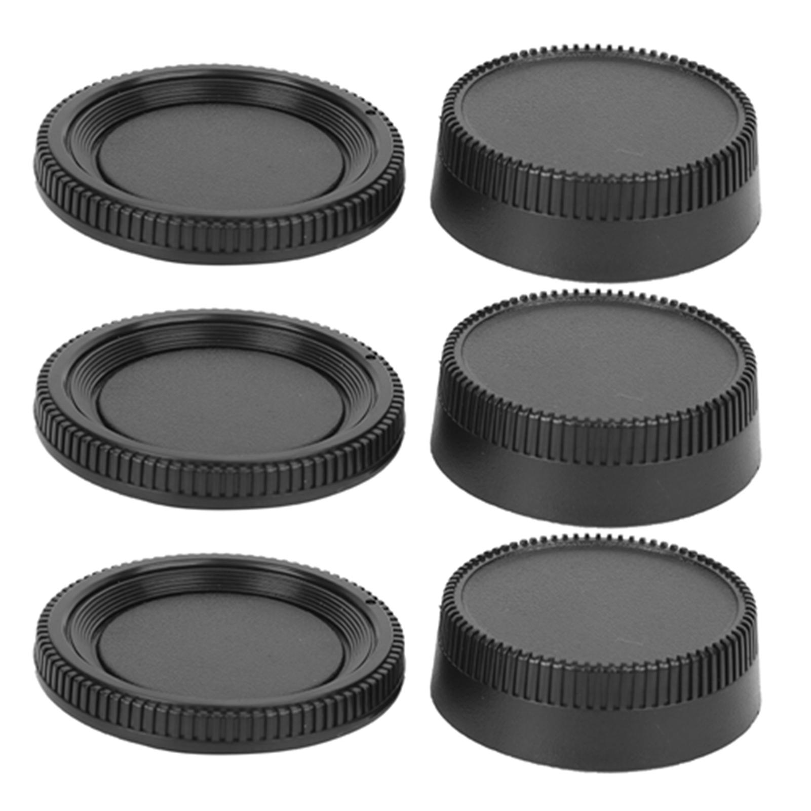Hard Plastic Black Dustproof Scratch Resistant Camera Cover Kit