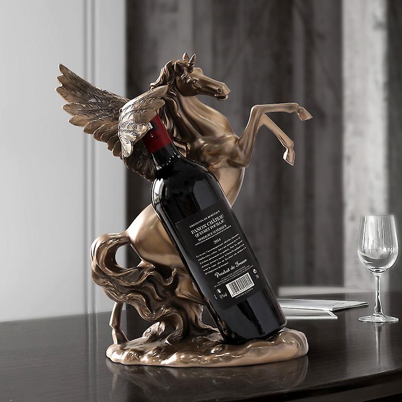 Harz-Pferdefigur Mit Geflochtener Mähne – Symbolisiert Erfolg & Ist Perfekt Für Büro, Wohnzimmer Oder Als Geschenk
