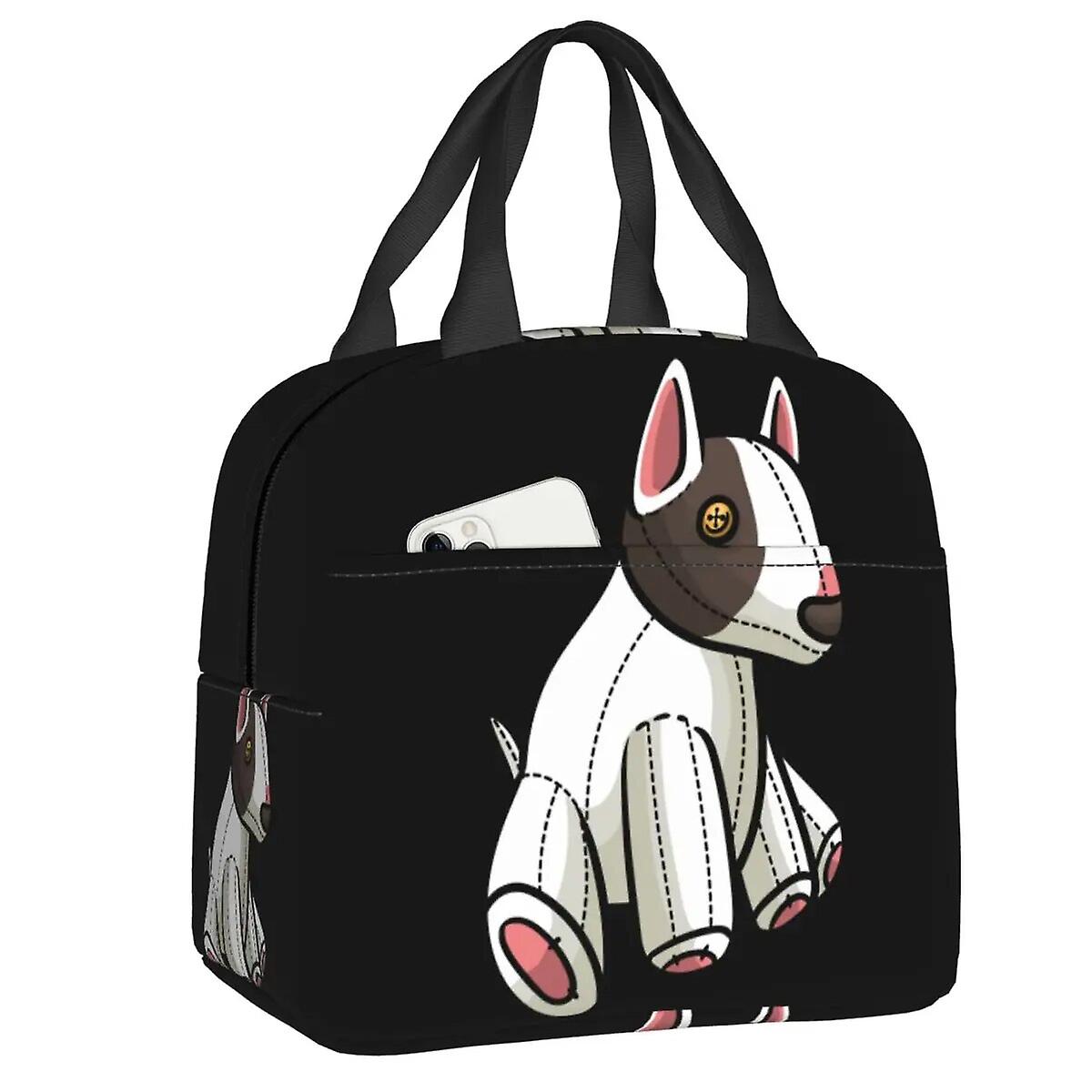 Angielski Bull Terrier Izolowane termicznie torby na lunch Kobiety Animal Pet Puppy Resuable Lunch Container Wielofunkcyjny pojemnik na żywność