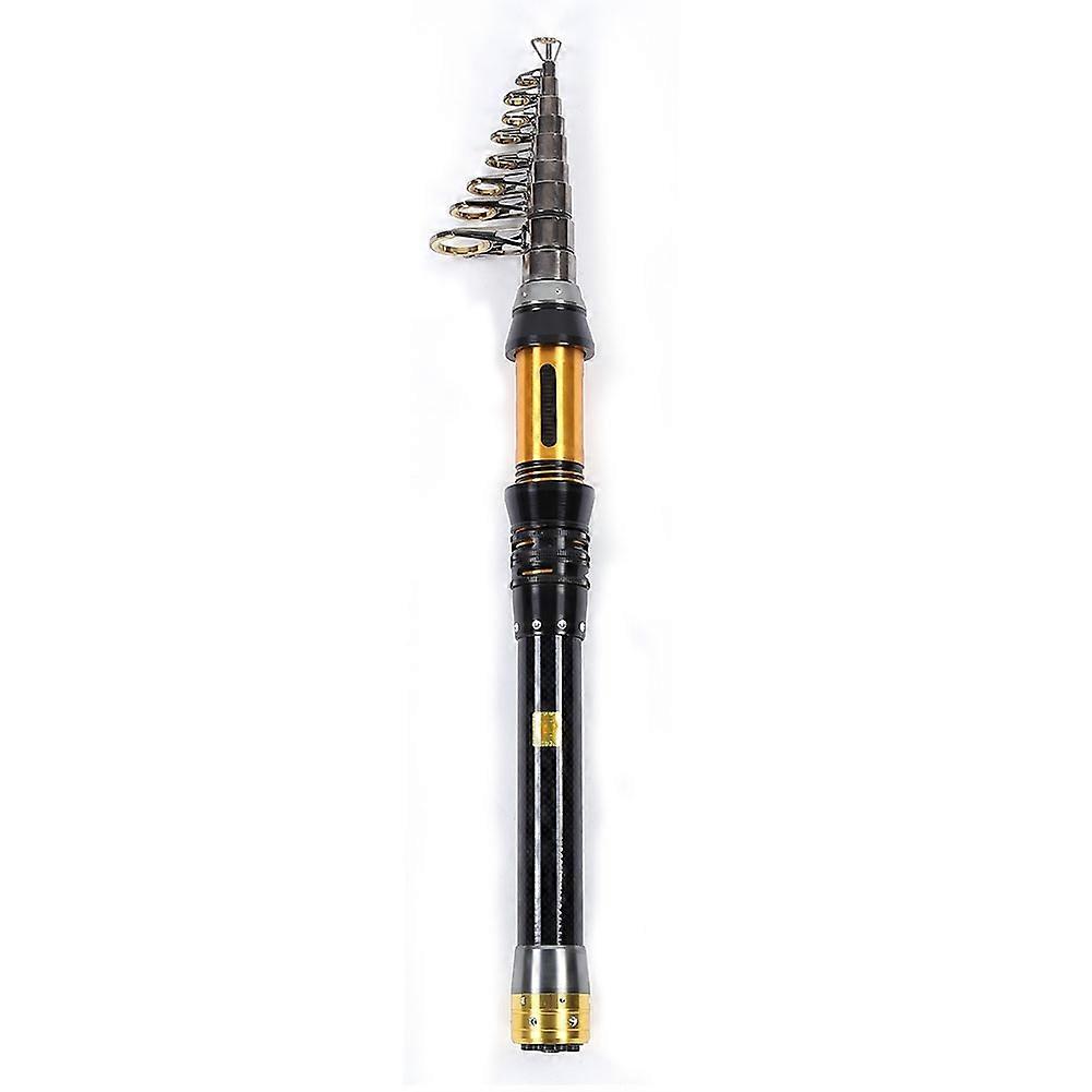 Mini Portable Carbon Fishing Rod with Ceramic Ring and 3.0m Line