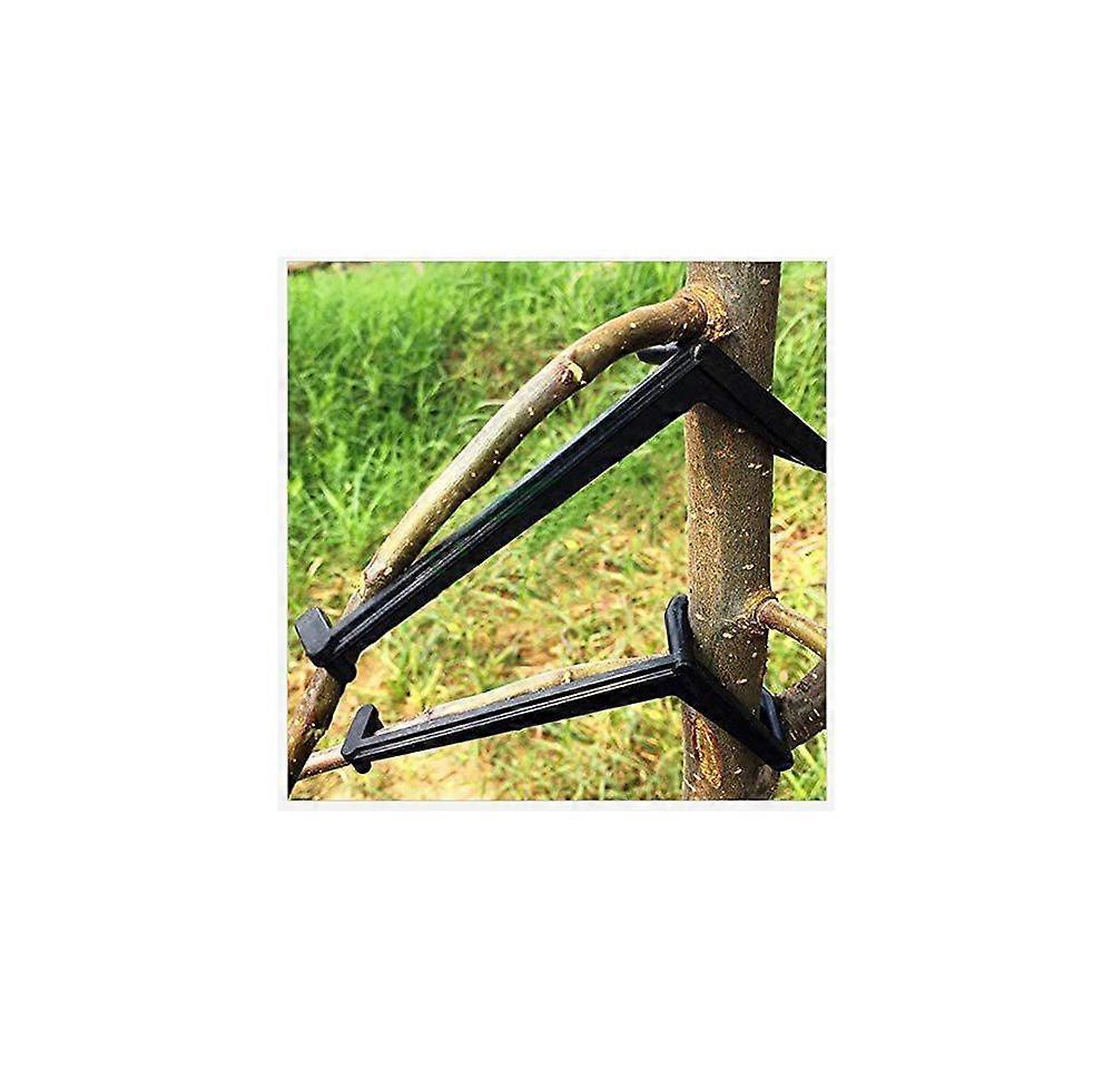 Fruit Branch Spreader, Support Frame for Strong Branches of Apple and Other Fruit Trees, Supports New Branch Growth, 10 PCS Black Securing Clip