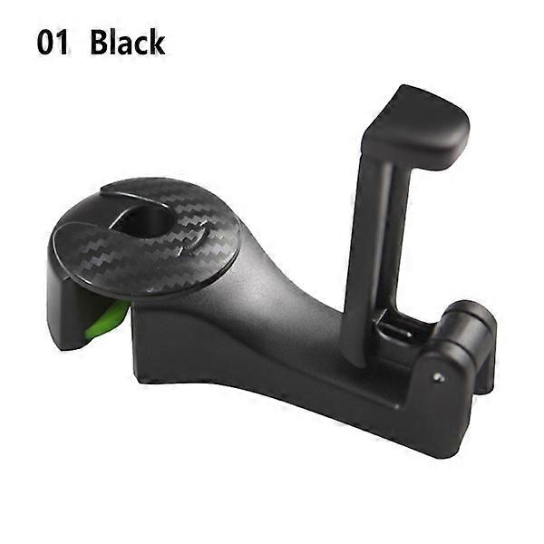 2 In 1 Car Headrest Hook Phone Car Holder Car Hanger Portable Seat Back Hanger Storage Hook Phone Holder Auto Fastener Clip