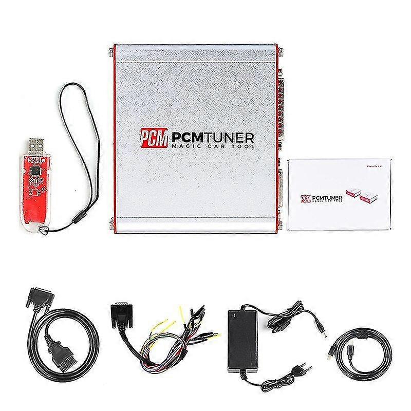 V1.21 pcmtuner ecu programmer with 67 modules online update support checksum correction pinout diagram obd chip tuning