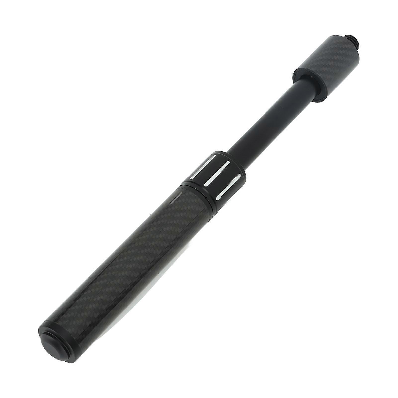 Billiards Pool Cue Extension Carbon Fiber Telescopic Pool Cue Extender For Playing
