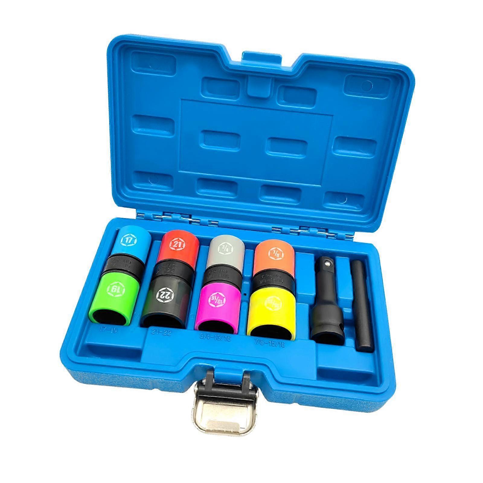 Lug Nut Socket Set Professional Thin Wall Wheel Lug Nut Sockets Removal Tool