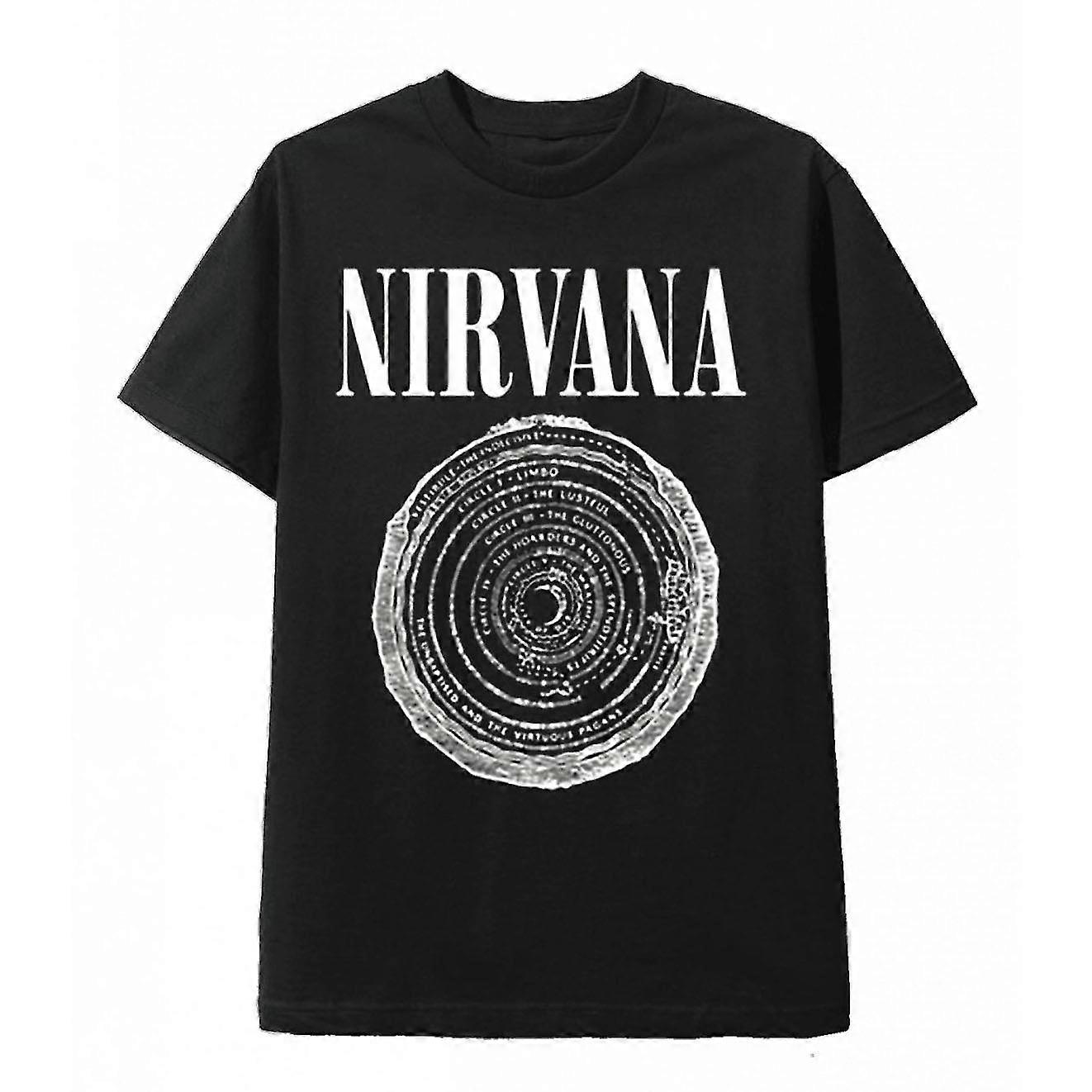 Nirvana Vestibule Logo Camicia tee nera