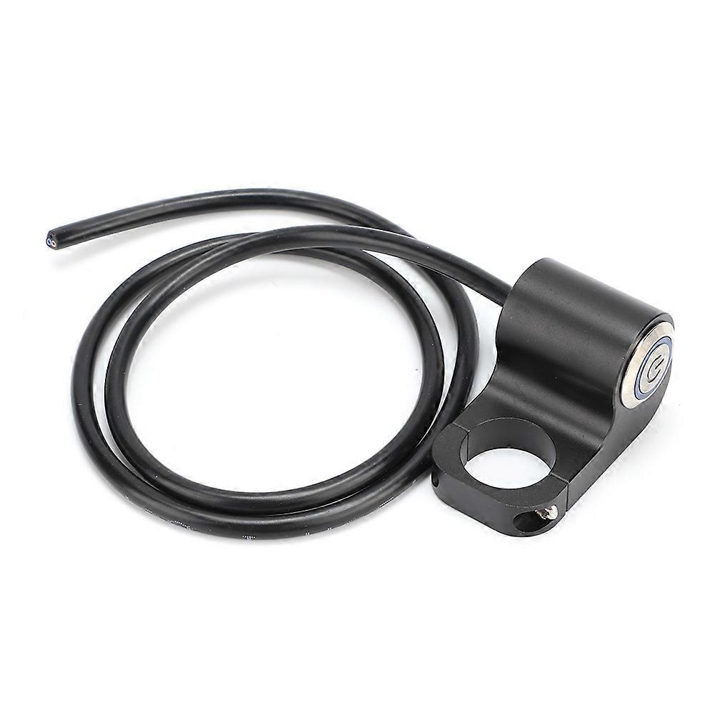 22MM Stainless Steel Spot Light Switch Modification Handlebar Switch With Power Sign YEMAA