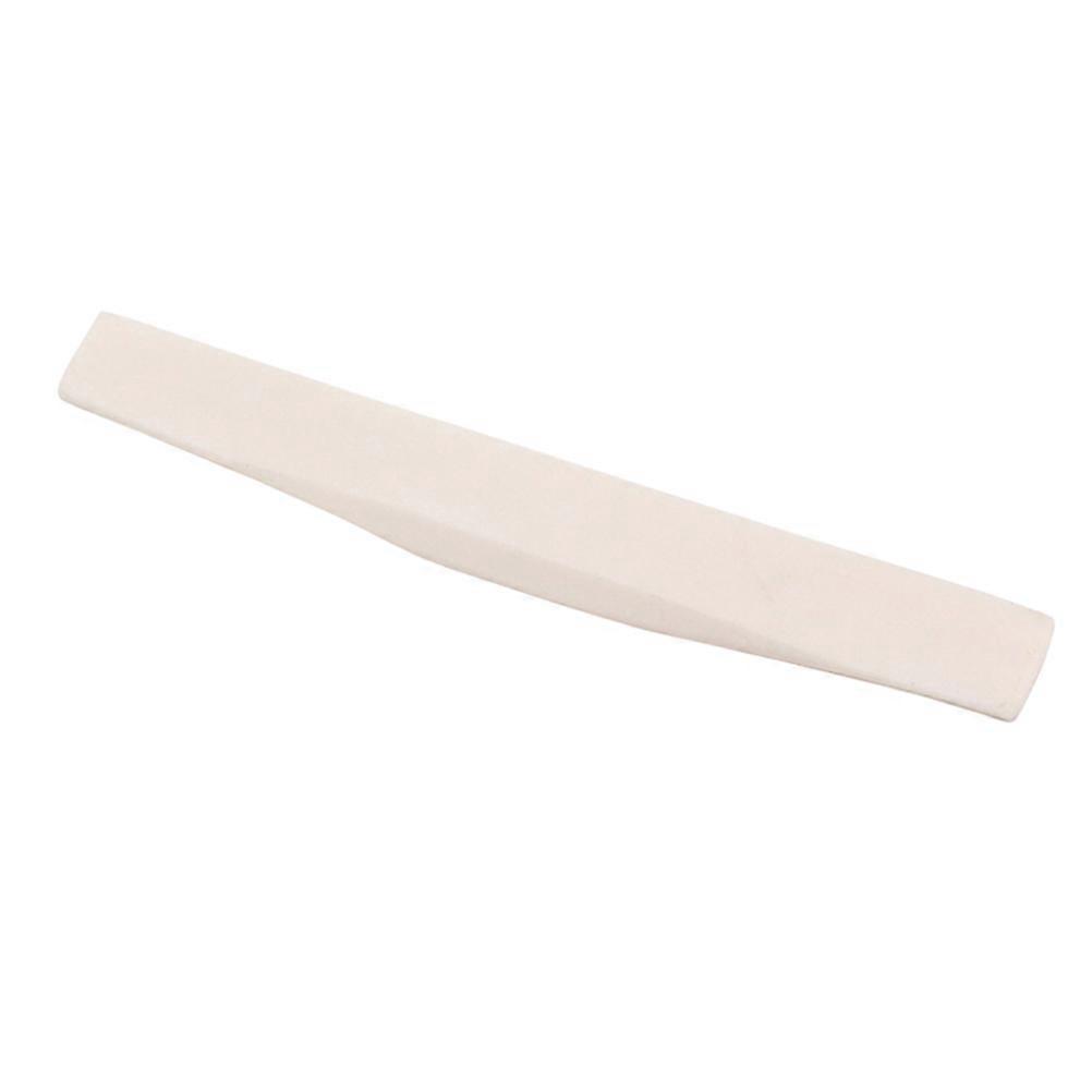 1Pc DJ34 Classical Guitar String Buffalo Bone Bridge Saddle for Acoustic Guitar Musical Instruments Ivory 75mm