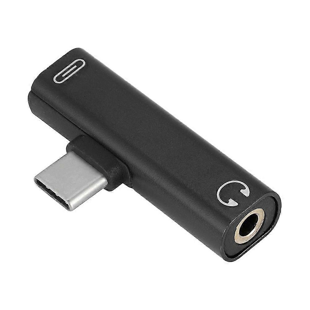 Type C to 3.5mm Jack Headphone USB Charging Converter - 2 in 1 Multi Function Transverter