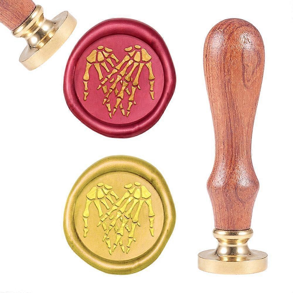 Halloween pattern Wax Seal Stamp With Removable Vintage Retro Brass Head