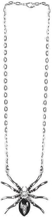 Spider Amulet Badge Necklace