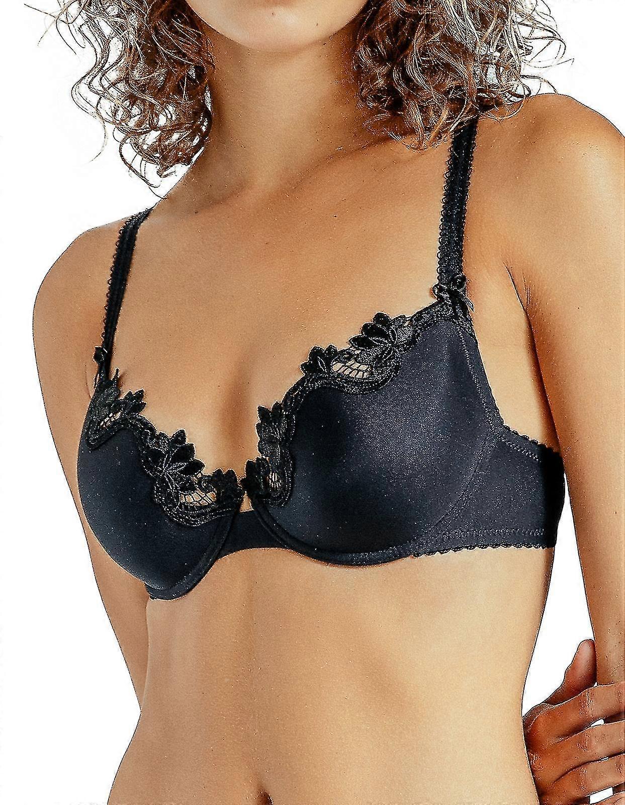 datian 81103-4 women's embroidered underwired padded bra