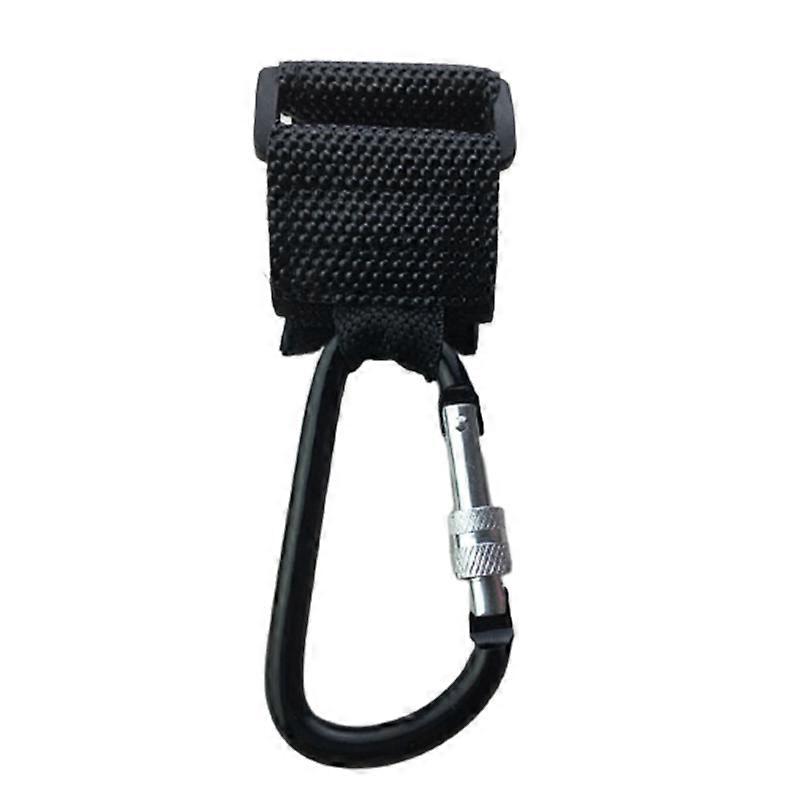 Stroller Hook Space Aluminum Hook Super Load-bearing Durable Non-slip Strap Multi-Purpose Baby