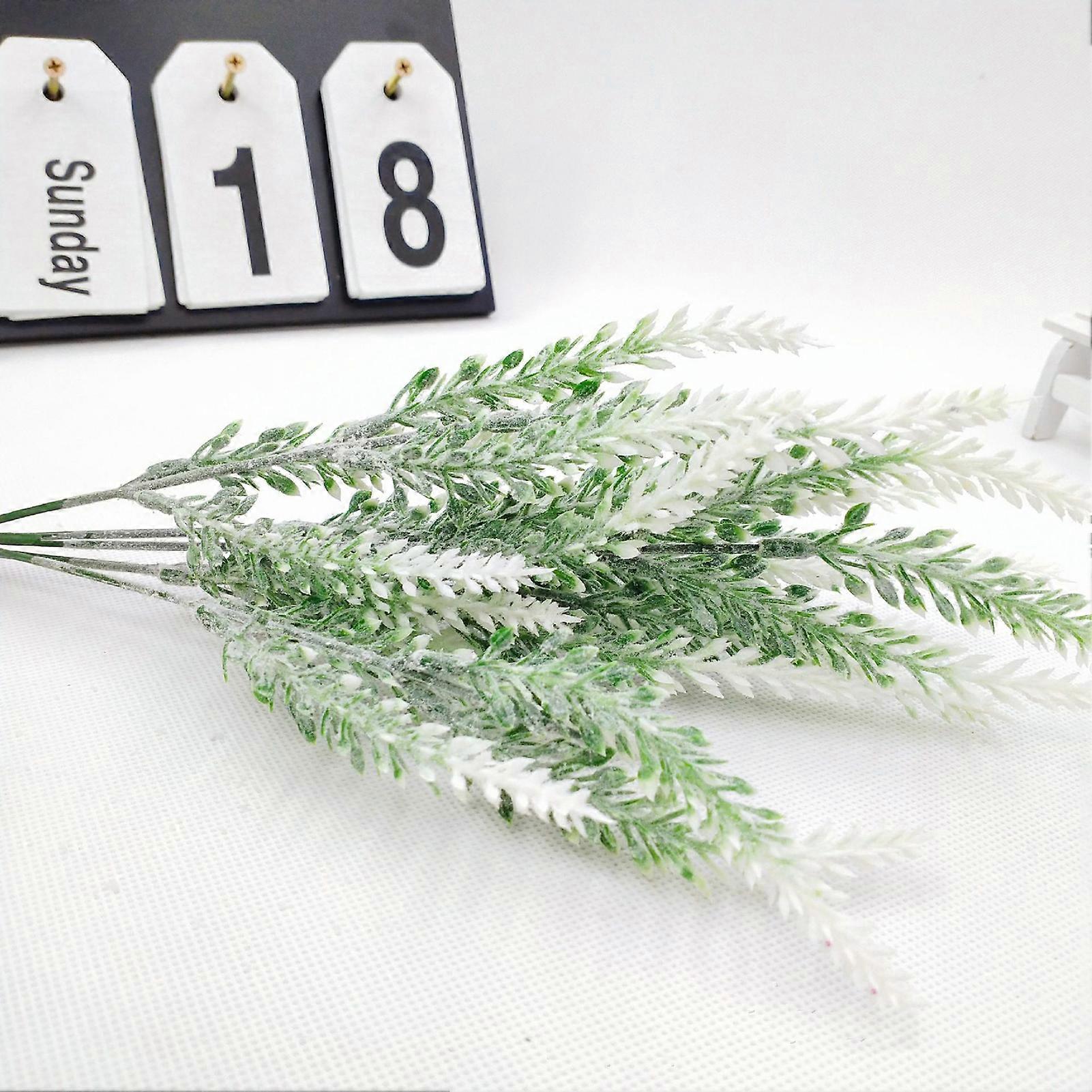 2Pcs Artificial Lavender Home Decorations Bendable & Washable and Cleanable Artificial Flowers for Wedding Bridal Shower