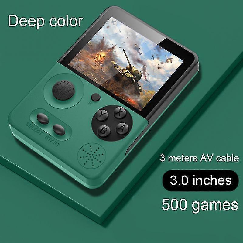 T3 Mini Retro Video Game Console Built-in 500 Ldhood Games Er Portable Player