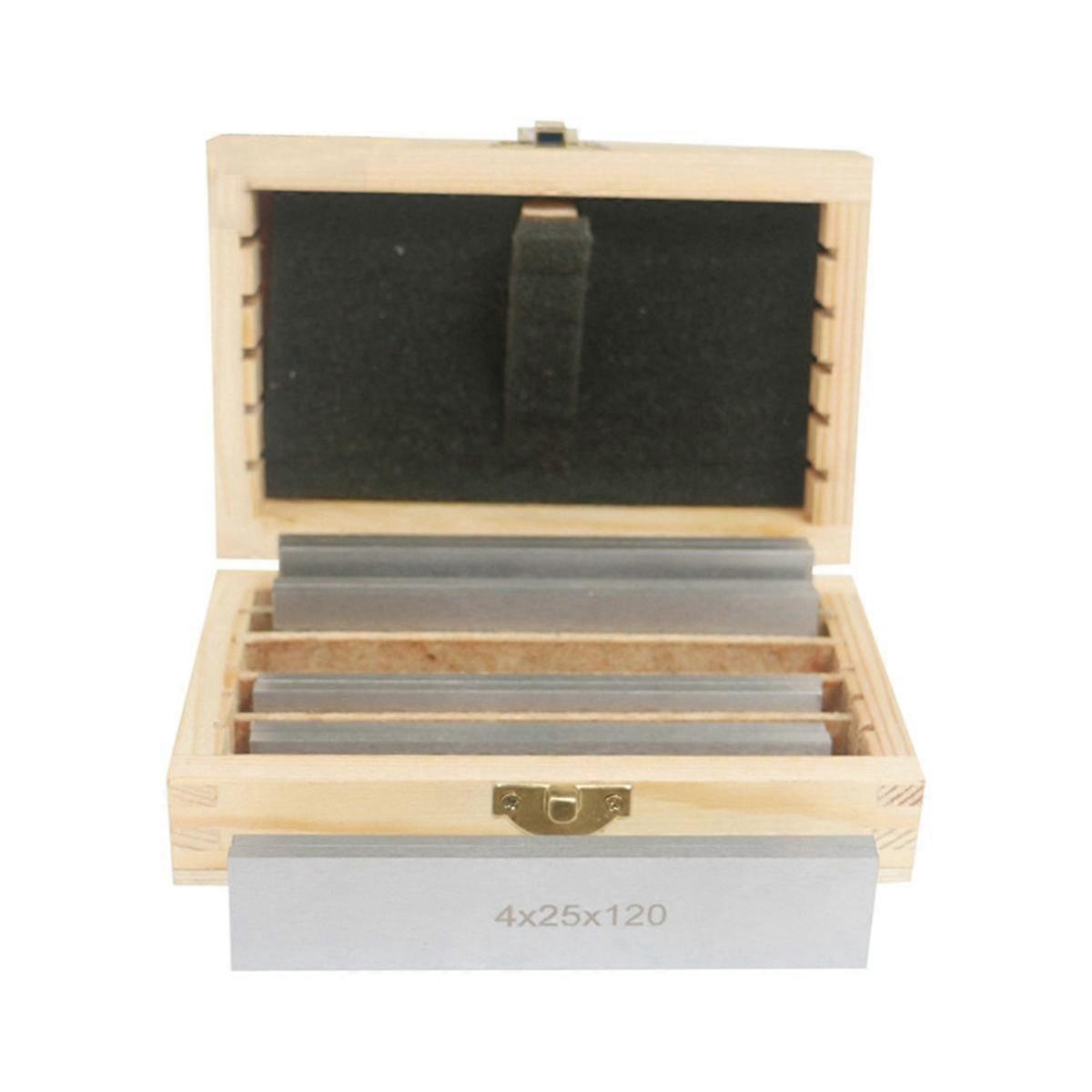6 Pairs 12Pcs Parallel Pad Gauge Block CNC Milling Pads Set 120mm X (10-35Mm) for Vices Milling Mac