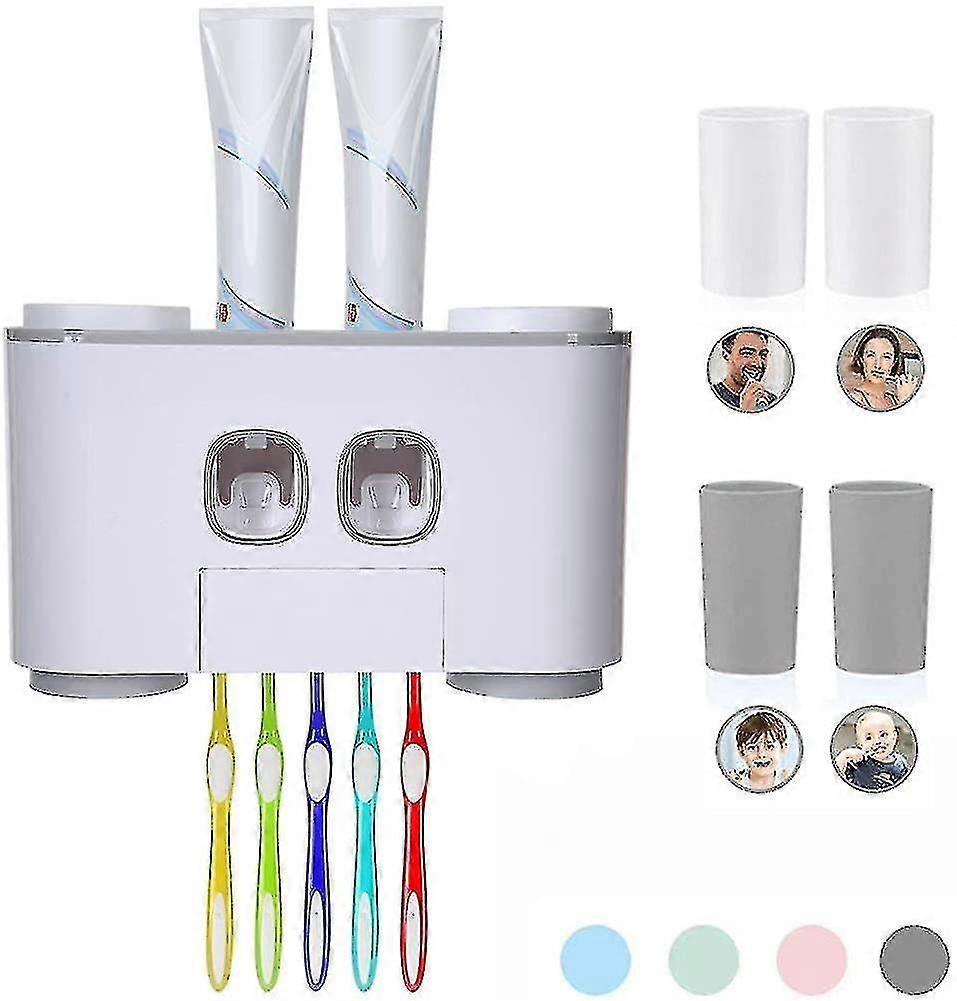 Automatic Toothpaste Dispenser And Toothbrush Set, Toothpaste Press