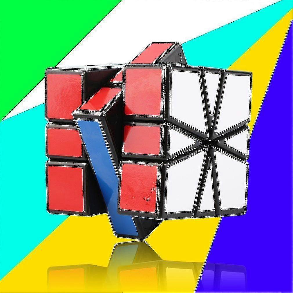 Speed Super Square One Sq-1 Plastic Magic Cube Twist Puzzle Multicolor