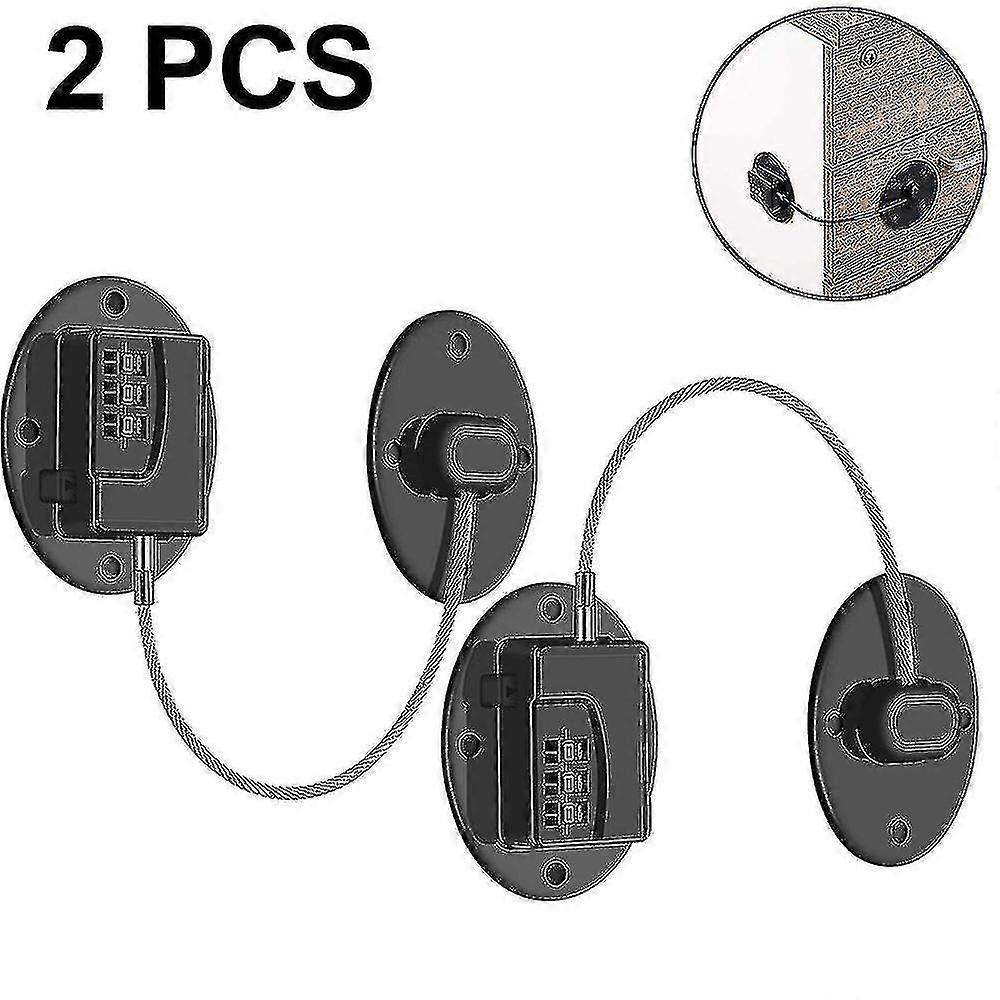 Securing Device For Refrigerator, Cupboard And Doors, 1 Pack
