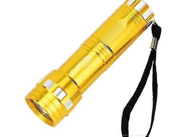 Flashlight For Work Cycling Camping Reading Walking Hiking (yellow)