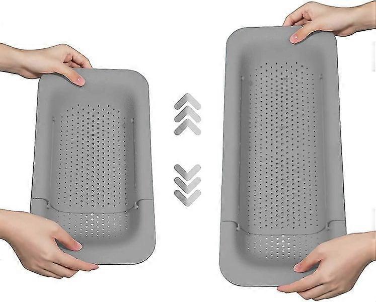 Sink Colanders And Strainers Basket, Kitchen Extendable Sink Strainer Basket, Ov