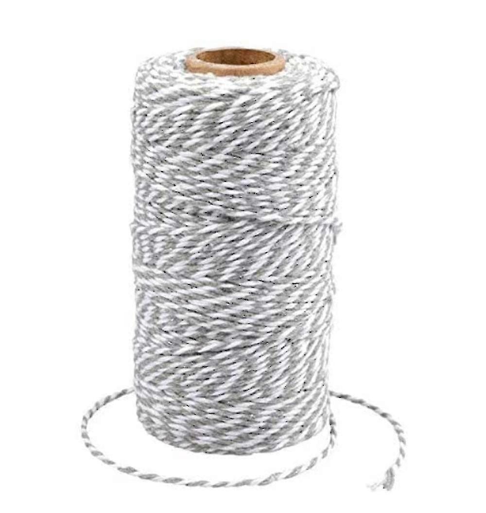 100m القطن الحبل، خيوط الحبل الزخرفية الحبل مثالية للحرف اليدوية DIY البستنة تاي