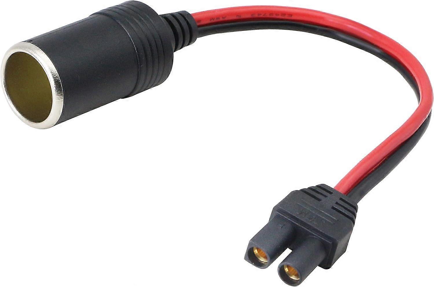 EC5 Cigarette Lighter Adapter 12V Car Emergency Jump Starter EC5 Plug to Cigarette Lighter Socket Adapter Cable