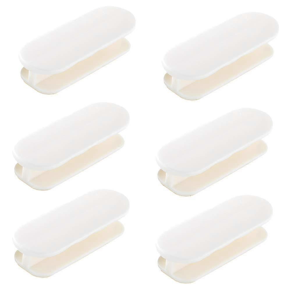 Self-adhesive Window Handle Cabinet Plastic Door And Window Fridge Door And Window Handle Easy Open Self-adhesive Handle Sliding Door Handle, 6 Pack