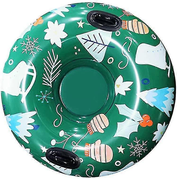 Round Inflatable Sledge For Children And Adults, Pvc Heavy Duty Inflatable Snow