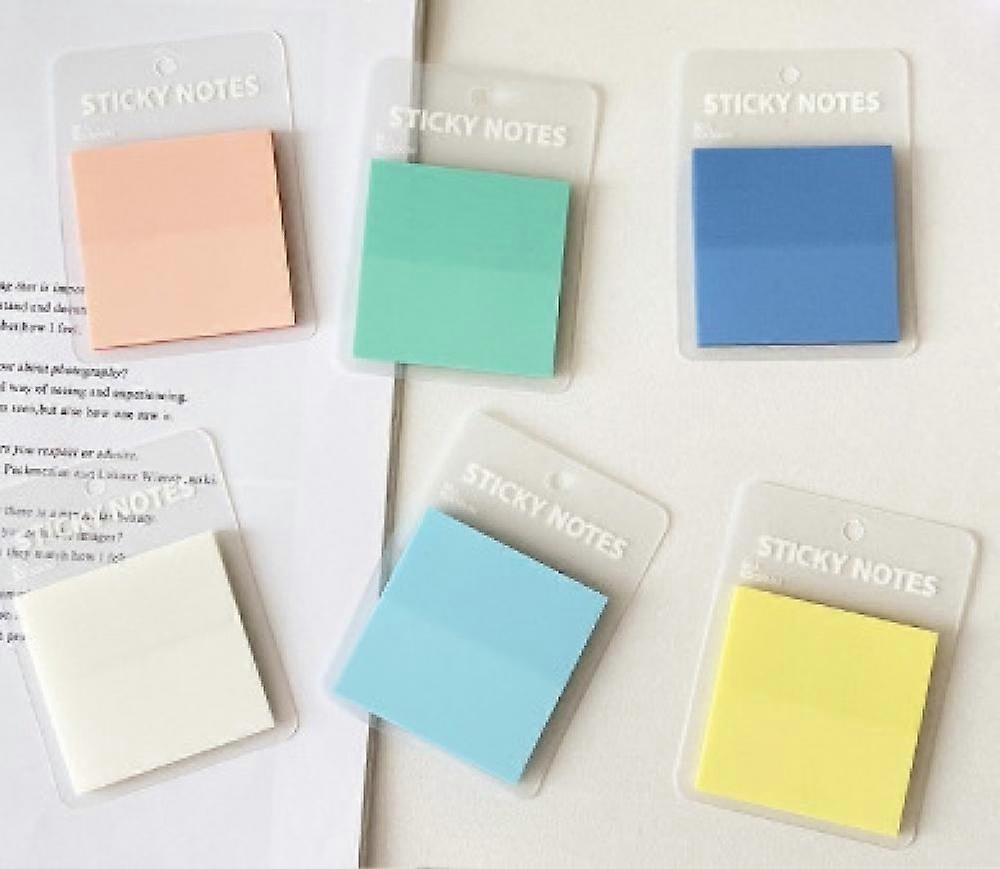 300pcs Self Adhesive Translucent Color Memo Pad for Books, Offices, School and Reading Mgichoom