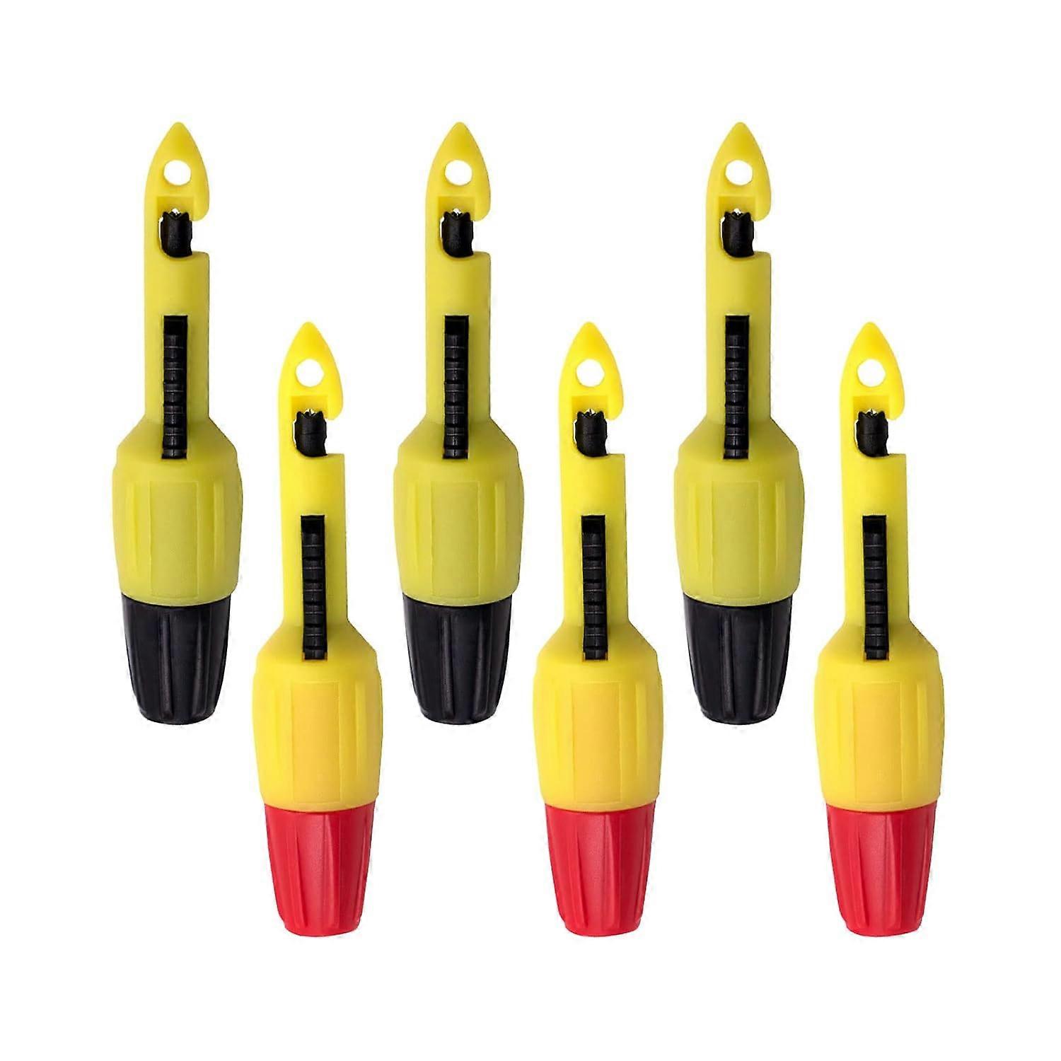 Wire Piercing Probe 6 Pcs Piercing Clip Set Wire Piercing Tool for Insulation Piercing Test for Multimeter Voltage Voltmeter Thermometer Testing