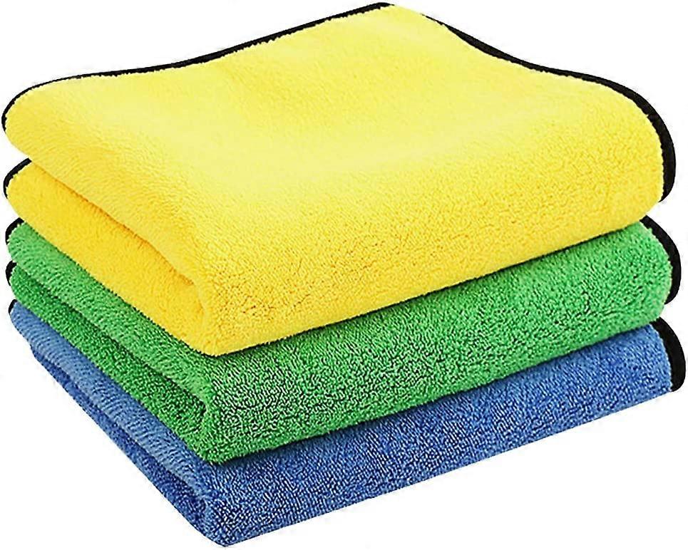 Car Microfiber Cloths 3 Pack