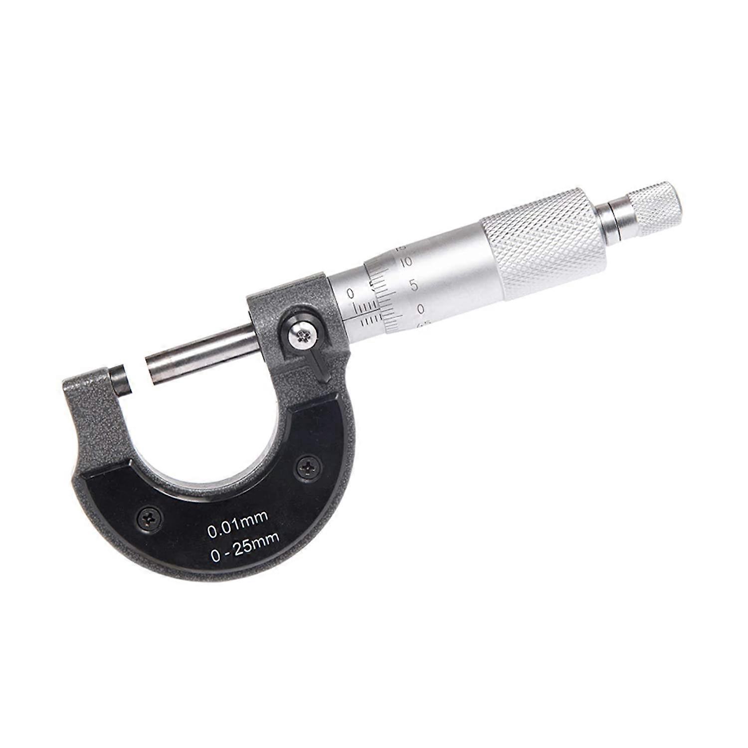0-25mm Outside Micrometer, 0.01mm Resolution(Metric)