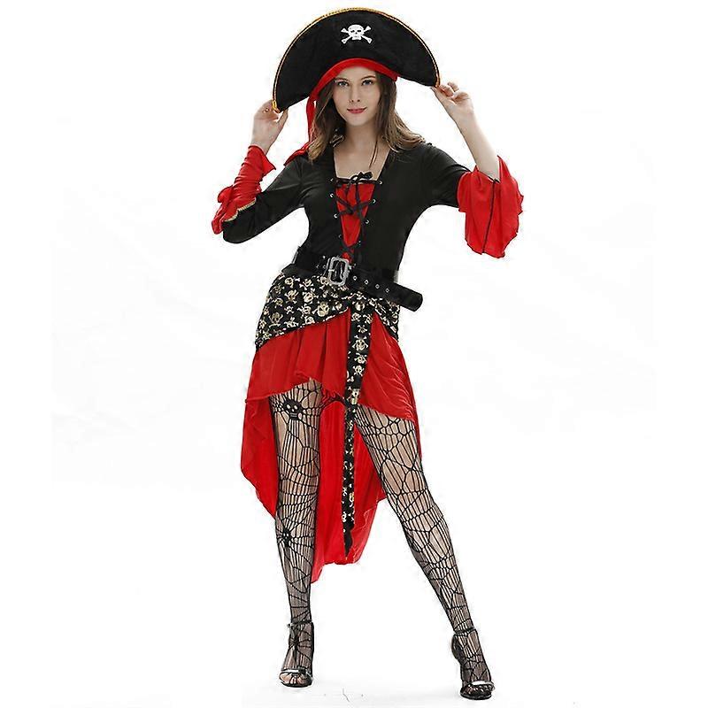 Adult Pirate Costume Women, Female Pirate Costume Adult, Women Pirate  Costume, Halloween Pirate Costume with socks | Fruugo IL