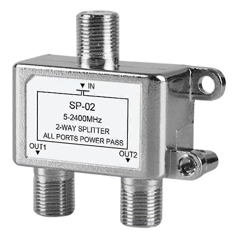 Coaxial Cable Splitter For Use With 5-2400mhz Antenna System