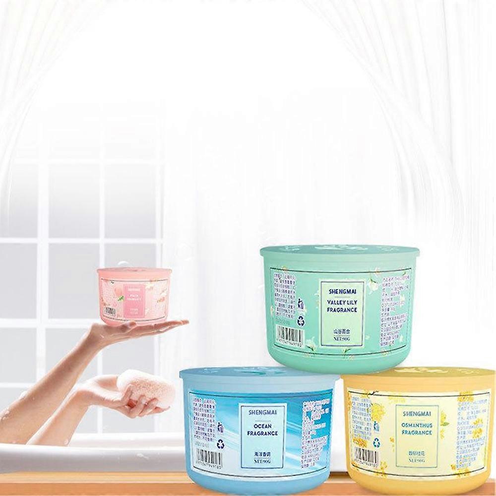 Luftfräschare Badrum Solid Parfym Doft Sovrum Doft Inomhus Deodorant Hushålls Toalett Deodorant Aromaterapi