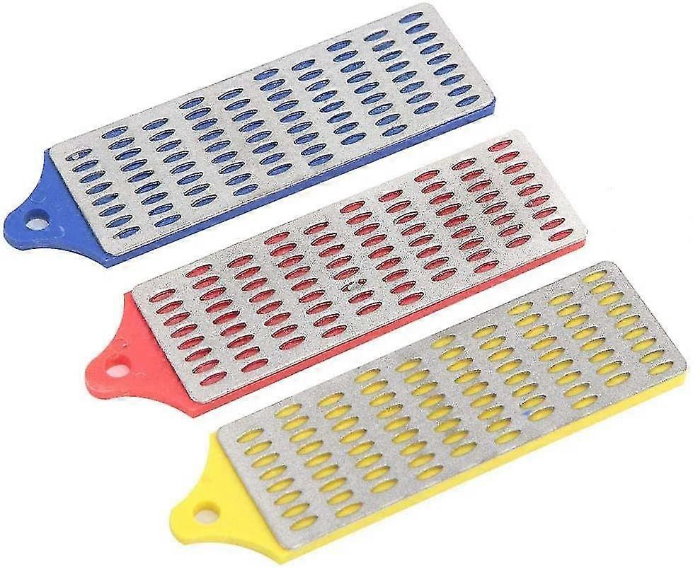 الماس شحذ الحجارة أداة طحن تلميع عجلة لوحة لأزاميل اليشم بلاط الزجاج (3PCS، متعدد الألوان)