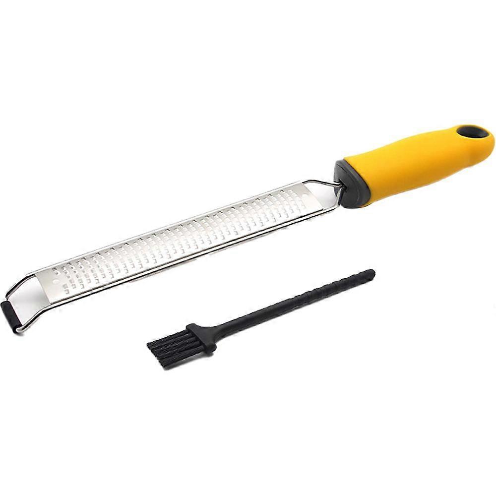 Cheese Grater & Vegetable Grater, Professional Zesting tool for Parmesan, Citrus, Ginger, Nutmeg, Garlic, Chocolate, Fruits, Razor-Sharp Stainless Ste