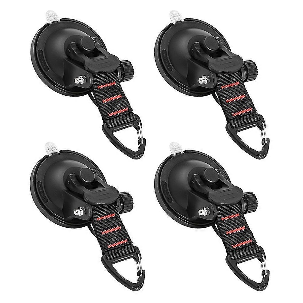 Suction Cup Anchor with Triangle Securing Hook Tie Down Camping Tarp Accessory Awning Pool Tarps Tents Securing Hook